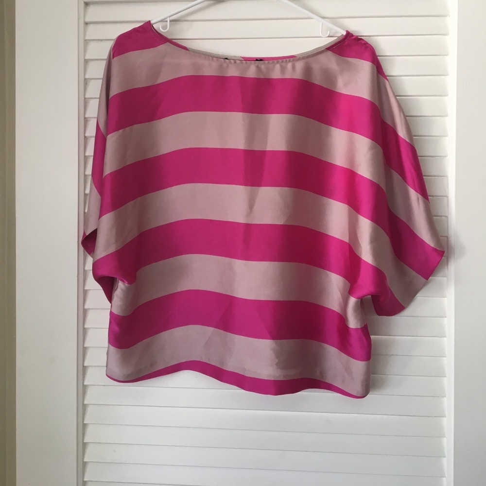 Silky pink stripped too